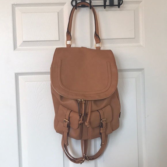 aldo tan backpack